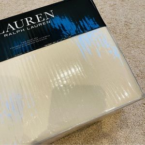 Lauren Ralph Lauren Flannel Twin sheet set NWT